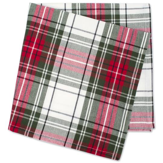 DII® Christmas Plaid Napkins, 6ct.
